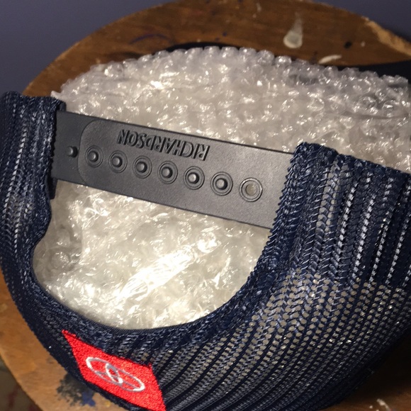 Toyota #19 SiriusXM racing SnapBack hat mesh back dark blue adjustable cap NWOT - Picture 7 of 11